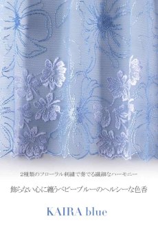 画像8: サイズ限定｜85F【50%OFF】KAIRA-blue-B150 | セミソフトブラ・大きいサイズ・D〜Kカップ・ブルー | ewabien エヴァビアン【サイズ交換NG】輸入下着・高級ランジェリー （再入荷なし） (8)