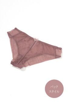 画像10: 在庫限り｜JULIA antique pink C511 |ブラジリアンショーツ・アンティークピンク | ewabien エヴァビアン【サイズ交換NG・メール便対象】輸入下着・高級ランジェリー  (10)