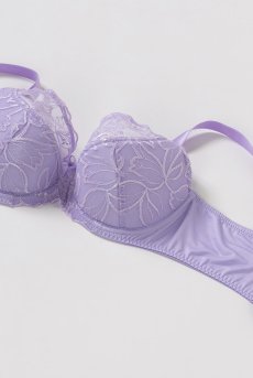 画像11: BONITA lilac B150 | セミソフトブラ・大きいサイズ・B〜Kカップ・ラベンダー | ewabien エヴァビアン| 輸入下着・高級ランジェリー  (11)