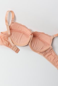 画像11: MARISA apricot B214 | 3/4カップ・ワイヤーブラ・グラマー向け・すっぴん美乳ブラ・アプリコット| ewabien エヴァビアン| 輸入下着・高級ランジェリー  (11)