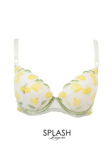 画像1: LIMON cream B214 | 3/4カップ・ワイヤーブラ・グラマー向け・すっぴん美乳ブラ・クリーム| ewabien エヴァビアン【サイズ交換OK】 輸入下着・高級ランジェリー  (1)