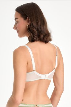 画像9: LIMON cream B214 | 3/4カップ・ワイヤーブラ・グラマー向け・すっぴん美乳ブラ・クリーム| ewabien エヴァビアン【サイズ交換OK】 輸入下着・高級ランジェリー  (9)