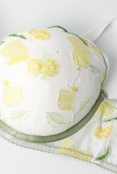画像14: LIMON cream B214 | 3/4カップ・ワイヤーブラ・グラマー向け・すっぴん美乳ブラ・クリーム| ewabien エヴァビアン【サイズ交換OK】 輸入下着・高級ランジェリー  (14)