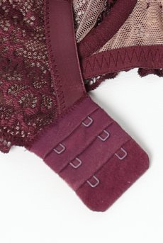 画像13: MARIBEL cherry B862 | ブラレット・フルカップ・パッドなし・ワイヤーブラ・一枚レース・大きいサイズ・バイオレット | ewabien エヴァビアン【サイズ交換OK・メール便対象】 輸入下着・高級ランジェリー  (13)