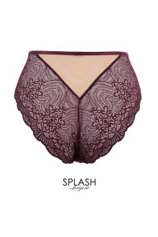 画像2: MARIBEL cherry C511|ブラジリアンショーツ・バイオレット | ewabien エヴァビアン【サイズ交換NG・メール便対象】輸入下着・高級ランジェリー  (2)