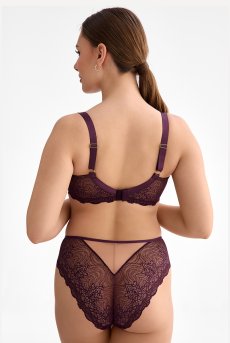 画像6: MARIBEL cherry C511|ブラジリアンショーツ・バイオレット | ewabien エヴァビアン【サイズ交換NG・メール便対象】輸入下着・高級ランジェリー  (6)