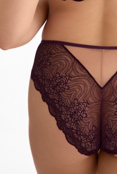 画像8: MARIBEL cherry C511|ブラジリアンショーツ・バイオレット | ewabien エヴァビアン【サイズ交換NG・メール便対象】輸入下着・高級ランジェリー  (8)