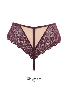 画像2: MARIBEL cherry C220|タンガ・バイオレット  | ewabien エヴァビアン【サイズ交換NG・メール便対象】輸入下着・高級ランジェリー  (2)