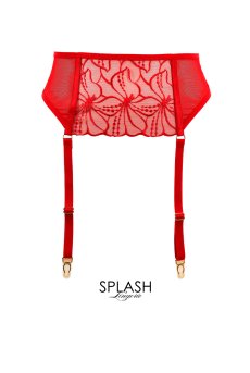 画像1: HARPERred-C603|ガーターベルト・レッド | ewabien エヴァビアン【サイズ交換OK・メール便対象】輸入下着・高級ランジェリー  (1)