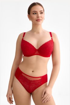 画像5: HARPER red C511｜ブラジリアンショーツ・レッド | ewabien エヴァビアン【サイズ交換NG・メール便対象】輸入下着・高級ランジェリー  (5)