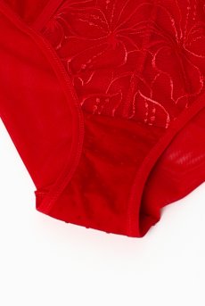 画像12: HARPER red C511｜ブラジリアンショーツ・レッド | ewabien エヴァビアン【サイズ交換NG・メール便対象】輸入下着・高級ランジェリー  (12)