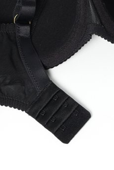 画像13: FIORA black B150 | フルカップ・ワイヤーブラ・セミソフトブラ・大きいサイズ・ブラック| ewabien エヴァビアン【サイズ交換OK】 輸入下着・高級ランジェリー  (13)