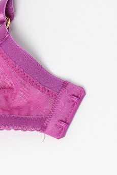 画像13: FIORA fuchsia B136 ｜フルカップ・グラマー向け・パッドなし・ワイヤーブラ・一枚レース・紫・ピンク| ewabien エヴァビアン【サイズ交換OK・メール便対象】 輸入下着・高級ランジェリー  (13)