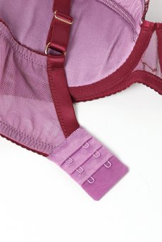 画像13: KARMELA amethyst B214 | 3/4カップ・ワイヤーブラ・グラマー向け・パープル| ewabien エヴァビアン【サイズ交換OK】 輸入下着・高級ランジェリー  (13)