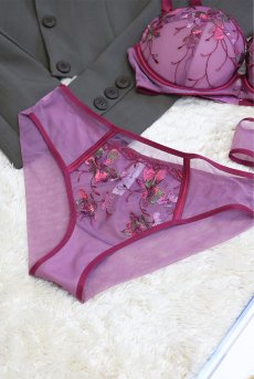 画像18: KARMELA amethyst C511｜ブラジリアンショーツ・パープル | ewabien エヴァビアン【サイズ交換NG・メール便対象】輸入下着・高級ランジェリー  (18)