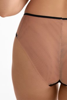画像8: SALMA beige C511｜ブラジリアンショーツ・ベージュ | ewabien エヴァビアン【サイズ交換NG・メール便対象】輸入下着・高級ランジェリー  (8)