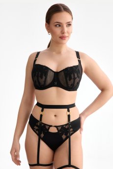 画像5: EMMA black C322 |ブラジリアンタンガ・ブラック  | ewabien エヴァビアン【サイズ交換NG・メール便対象】輸入下着・高級ランジェリー  (5)
