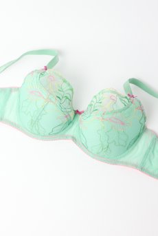 画像7: MILAGROS green B150 | フルカップブラ・透けないタイプ・セミソフト・大きいサイズ・グリーン| ewabien エヴァビアン【サイズ交換OK】 輸入下着・高級ランジェリー  (7)