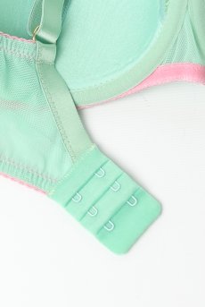 画像12: MILAGROS green B150 | フルカップブラ・透けないタイプ・セミソフト・大きいサイズ・グリーン| ewabien エヴァビアン【サイズ交換OK】 輸入下着・高級ランジェリー  (12)