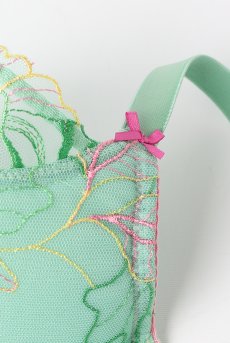 画像13: MILAGROS green B150 | フルカップブラ・透けないタイプ・セミソフト・大きいサイズ・グリーン| ewabien エヴァビアン【サイズ交換OK】 輸入下着・高級ランジェリー  (13)