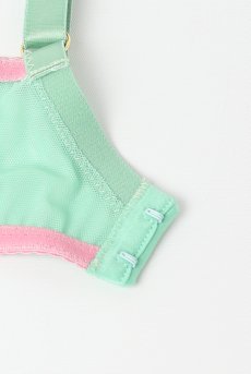 画像13: MILAGROS green B161 | フルカップブラ・パッドなし・ワイヤーブラ・一枚レース・大きいサイズ・グリーン | ewabien エヴァビアン【サイズ交換OK・メール便対象】 輸入下着・高級ランジェリー  (13)
