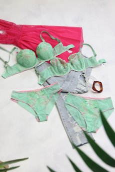 画像15: MILAGROS green C511｜ブラジリアンショーツ・グリーン | ewabien エヴァビアン【サイズ交換NG・メール便対象】輸入下着・高級ランジェリー  (15)