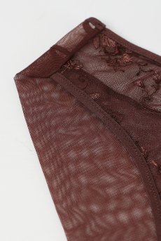 画像9: KIRAchocolate C110 | ノーマルショーツ・ブラウン  | ewabien エヴァビアン【サイズ交換NG・メール便対象】輸入下着・高級ランジェリー  (9)