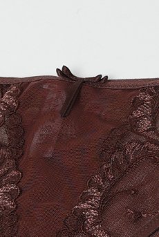 画像13: KIRAchocolate C110 | ノーマルショーツ・ブラウン  | ewabien エヴァビアン【サイズ交換NG・メール便対象】輸入下着・高級ランジェリー  (13)