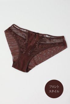 画像7: KIRAchocolate C511｜ブラジリアンショーツ・ブラウン | ewabien エヴァビアン【サイズ交換NG・メール便対象】輸入下着・高級ランジェリー  (7)
