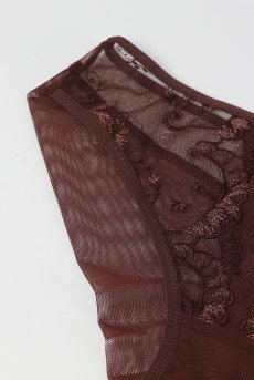 画像9: KIRAchocolate C511｜ブラジリアンショーツ・ブラウン | ewabien エヴァビアン【サイズ交換NG・メール便対象】輸入下着・高級ランジェリー  (9)