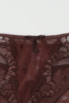 画像13: KIRAchocolate C511｜ブラジリアンショーツ・ブラウン | ewabien エヴァビアン【サイズ交換NG・メール便対象】輸入下着・高級ランジェリー  (13)