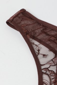 画像9: KIRAchocolate C200 |タンガ・Tバック・ブラウン  | ewabien エヴァビアン【サイズ交換NG・メール便対象】輸入下着・高級ランジェリー  (9)