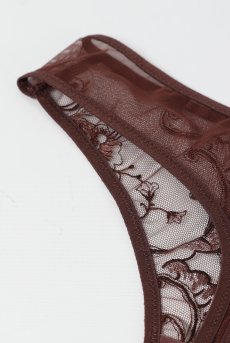 画像10: KIRAchocolate C200 |タンガ・Tバック・ブラウン  | ewabien エヴァビアン【サイズ交換NG・メール便対象】輸入下着・高級ランジェリー  (10)