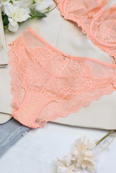 画像17: MARIBEL peach C511｜ブラジリアンショーツ・ピンク | ewabien エヴァビアン【サイズ交換NG・メール便対象】輸入下着・高級ランジェリー  (17)