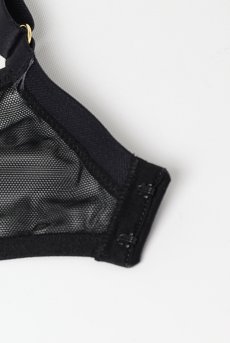 画像12: REGINAblack B139 | 一枚レースブラ・パッドなし・大きいサイズ・グラマーさん向け・・ワイヤーブラ・ブラック | ewabien エヴァビアン【サイズ交換OK・メール便対象】 輸入下着・高級ランジェリー  (12)