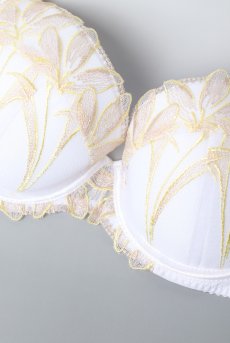 画像9: JOVITA white B214 | 3/4カップ・ワイヤーブラ・グラマー向け・ホワイト| ewabien エヴァビアン【サイズ交換OK】 輸入下着・高級ランジェリー  (9)