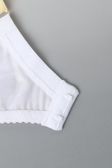 画像12: JOVITA white B161 | フルカップブラ・パッドなし・ワイヤーブラ・一枚レース・大きいサイズ・ホワイト | ewabien エヴァビアン【サイズ交換OK・メール便対象】 輸入下着・高級ランジェリー  (12)