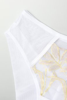 画像10: JOVITA white C511｜ブラジリアンショーツ・ホワイト | ewabien エヴァビアン【サイズ交換NG・メール便対象】輸入下着・高級ランジェリー  (10)