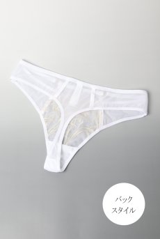 画像8: JOVITA white C200 |タンガ・Tバック・ホワイト  | ewabien エヴァビアン【サイズ交換NG・メール便対象】輸入下着・高級ランジェリー  (8)