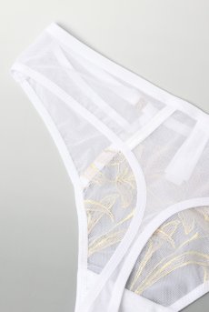 画像10: JOVITA white C200 |タンガ・Tバック・ホワイト  | ewabien エヴァビアン【サイズ交換NG・メール便対象】輸入下着・高級ランジェリー  (10)
