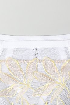 画像14: JOVITA white C200 |タンガ・Tバック・ホワイト  | ewabien エヴァビアン【サイズ交換NG・メール便対象】輸入下着・高級ランジェリー  (14)