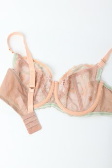 画像10: TRINI beige B161 | フルカップブラ・パッドなし・ワイヤーブラ・一枚レース・大きいサイズ・ベージュ | ewabien エヴァビアン【サイズ交換OK・メール便対象】 輸入下着・高級ランジェリー  (10)