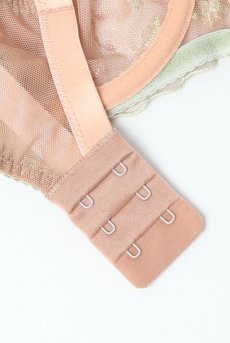 画像12: TRINI beige B161 | フルカップブラ・パッドなし・ワイヤーブラ・一枚レース・大きいサイズ・ベージュ | ewabien エヴァビアン【サイズ交換OK・メール便対象】 輸入下着・高級ランジェリー  (12)