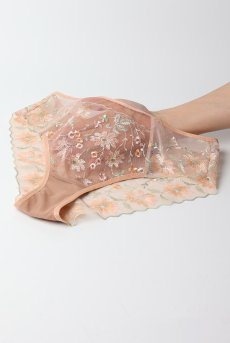 画像14: TRINI beige C511｜ブラジリアンショーツ・ベージュ | ewabien エヴァビアン【サイズ交換NG・メール便対象】輸入下着・高級ランジェリー  (14)