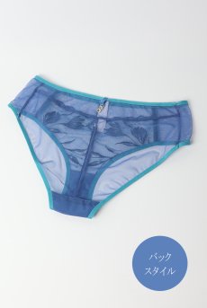 画像9: NURIA blue C110 | ノーマルショーツ・ブルー  | ewabien エヴァビアン【サイズ交換NG・メール便対象】輸入下着・高級ランジェリー  (9)