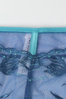 画像14: NURIA blue C110 | ノーマルショーツ・ブルー  | ewabien エヴァビアン【サイズ交換NG・メール便対象】輸入下着・高級ランジェリー  (14)