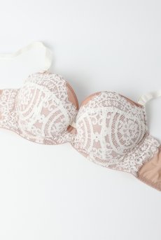 画像7: LAILA beige B214 | 3/4カップ・ワイヤーブラ・グラマー向け・ベージュ| ewabien エヴァビアン【サイズ交換OK】 輸入下着・高級ランジェリー  (7)