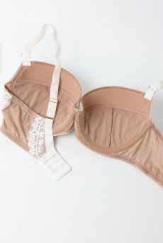 画像10: LAILA beige B214 | 3/4カップ・ワイヤーブラ・グラマー向け・ベージュ| ewabien エヴァビアン【サイズ交換OK】 輸入下着・高級ランジェリー  (10)
