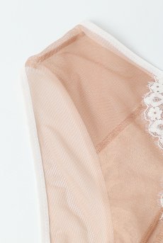 画像12: LAILA beige C511｜ブラジリアンショーツ・ベージュ | ewabien エヴァビアン【サイズ交換NG・メール便対象】輸入下着・高級ランジェリー  (12)