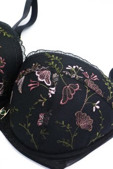 画像9: ELVIRA black B214 | 3/4カップ・ワイヤーブラ・グラマー向け・ブラック| ewabien エヴァビアン【サイズ交換OK】 輸入下着・高級ランジェリー  (9)